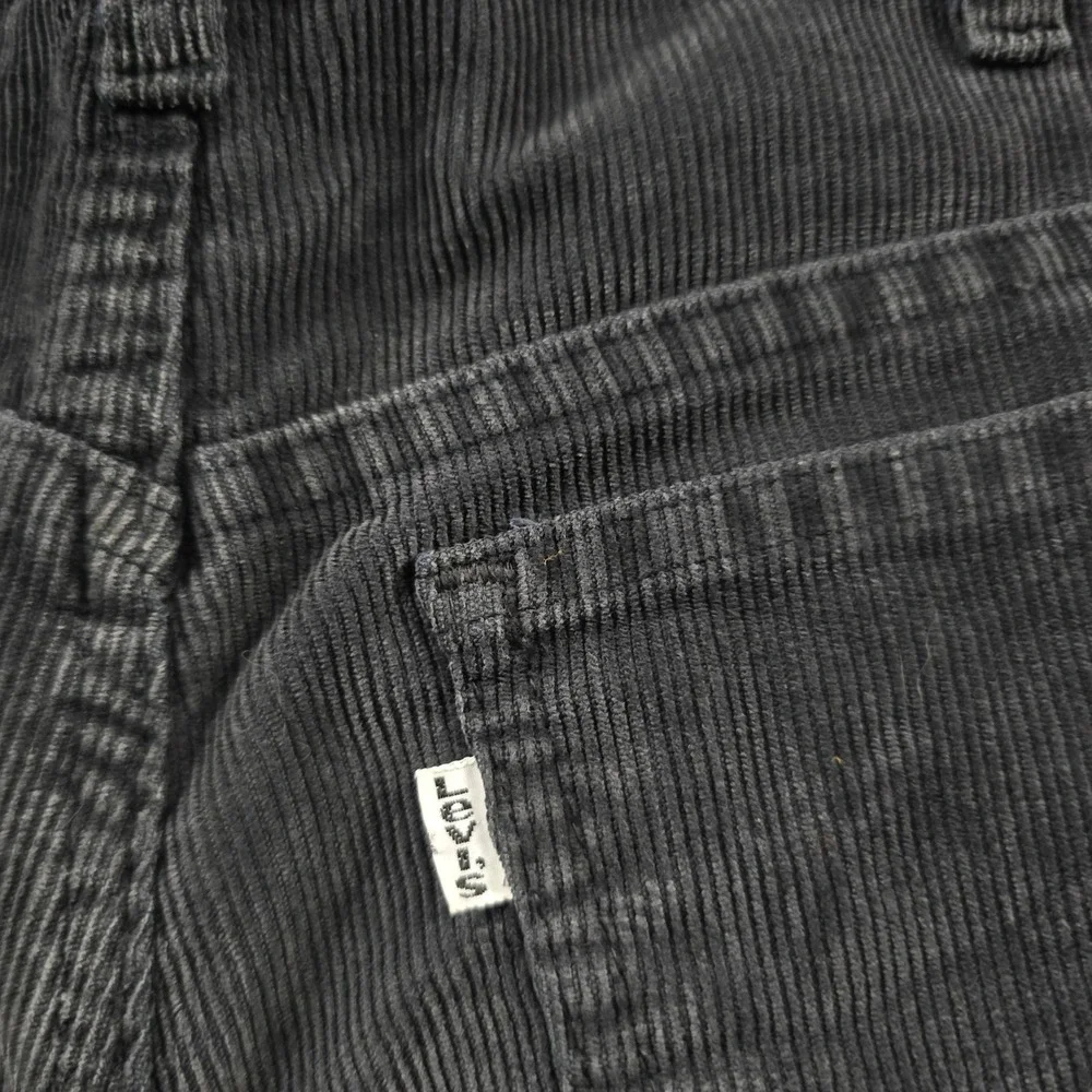 Vtg 70s Levis Mens Corduroy Pants (Fits32x30) Straight Leg Ribbed Talon 33x32